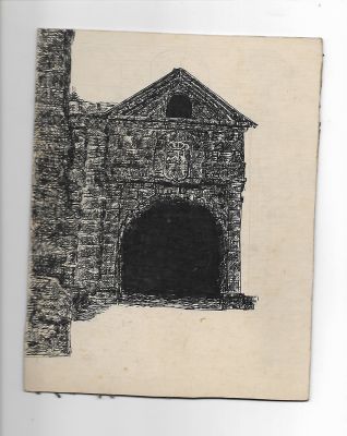 Intramuros unfinished 1990
Pen and Ink on Paper
1990 Manila
