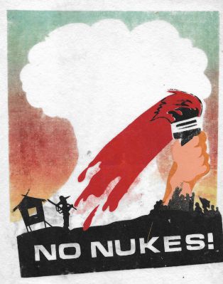 No Nukes, 1992
Silkscreen
1992, Manila
