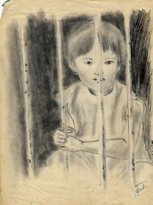 Sonia, 1985
Charcoal on Paper
1985, Tacloban city
