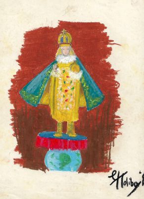 Sto Nino, 1985
Oil Pastel on Paper
1985, Tacloban City
