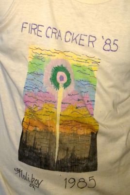 Firecracker, 1985
Textile Pen on Tshirt
1985, Tacloban City
